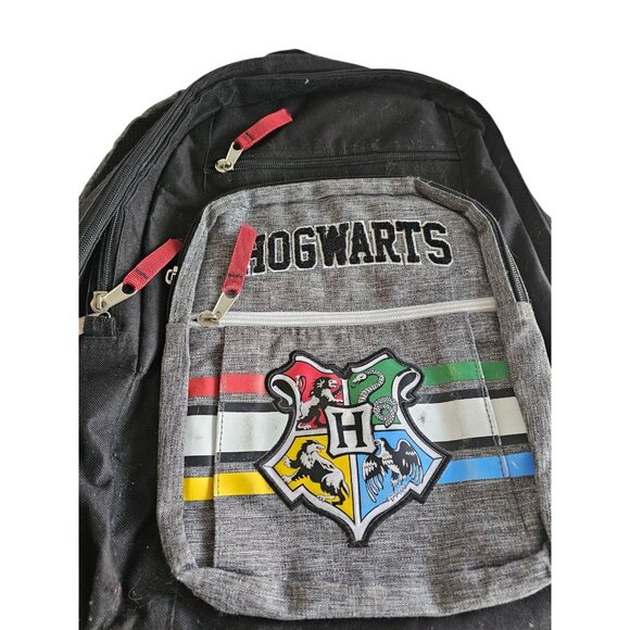Harry Potter Backpack Hogwarts House Crest Collegiate School Bag - Picture 1 of 4